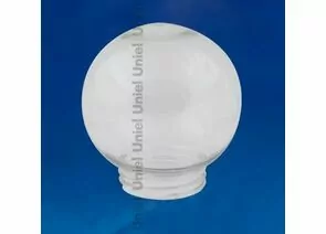 461187 - Uniel рассеиватель резьбовой шар гладкий/прозрачный d=15см, САН-пластик UFP-R150A CLEAR (1)