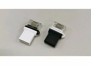 792349 - Флэш-диск (флэшка) USB UFD Smartbuy 64GB OTG POKO series Black (SB64GBPO-K) (1)