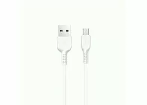 731033 - Кабель USB(A)шт. - micro USBшт. hoco X20, AM/microBM, белый, 2м (1)