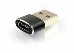 818617 - Переходник USB Cablexpert A-USB2-AMCF-02, USB-A(M)/Type-C(F), 2.0, пакет, 19894 (1)