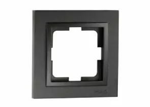 553895 - MONO Despina рамка 1 мест. черный графит  102-200000-160 (1)