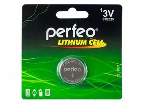 625628 - Элемент питания Perfeo Lithium Cell CR2025 BL1 (1)