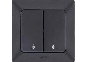 803520 - NE-AD ARAS выкл. СУ 2 кл. черный (проходной) 93-124-52 (1)