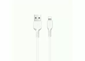731027 - Кабель USB(A)шт. - 8pin шт. для iPhone 5/6/7/8/X, Ipod, Ipad hoco X20, AM/Lightning M, белый, 1м (1)