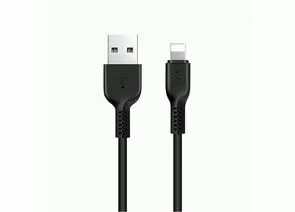 731029 - Кабель USB(A)шт. - 8pin шт. для iPhone 5/6/7/8/X, Ipod, Ipadhoco X13, AM/Lightning M, черный, 1м (1)