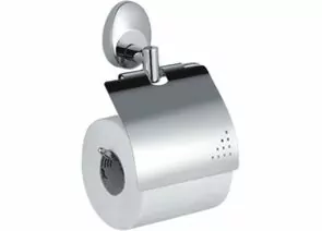 803322 - Haiba Держатель д/туалетной бумаги с крышкой настенный, хром, HB1603 (1)