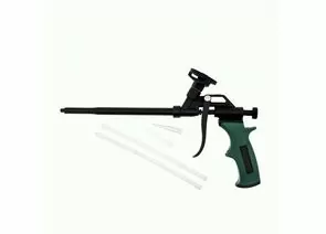 821190 - NAGAN Пистолет для монтажной пены, тефлон, прорезиненная рукоятка, НГ-ПМ-220 (1)