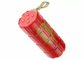 822363 - Портативная колонка HOCO HC7, Bluetooth 5.0, красный, LED подсветка, размеры: 180*75*75 мм, 19768 (1)