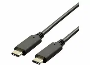803190 - Кабель Smartbuy USB3.1 Type C шт. - Type C шт., 15 см, черный (SBCAB-753K) (1)
