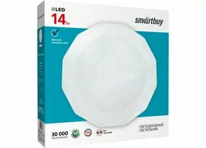 780708 - Smartbuy св-к св/д декоративный 14W(1120lm) 6000K 6К Dimond d280х60 мм IP20 SBL-Dmd-14-W-6K (1)