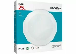 780712 - Smartbuy св-к св/д декоративный 25W(2000lm) 6000K 6К Dimond d370х60 мм IP20 SBL-Dmd-25-W-6K (1)