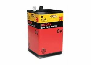 824990 - Э/п Kodak 4R25-1S SUPER HEAVY DUTY Zinc 6.0V[4R25-SP1G, MN908, GP908, EN529, EV90HP, EN1209] 2351 (1)