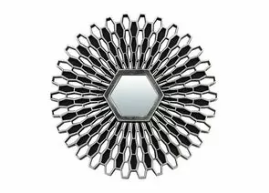 827855 - Зеркало декоративное Лимож серебро 7*6.2см QWERTY (1)