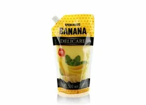 742551 - Мыло-крем жидкое для рук 500мл (дой-пак) Банан Delicare (1)