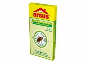 135628 - От тараканов ловушка клеевая ДОМИК 4шт/уп, цена за уп (8гр.) Argus AR-4466 (1)
