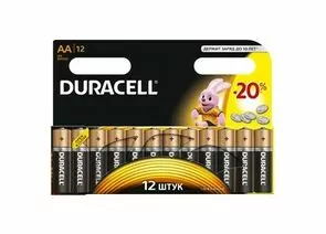 154248 - Элемент питания Duracell Basic LR6/316/AA BL12 (1)