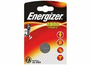 22966 - Элемент питания Energizer Lithium CR2032 BL1 (1)