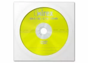 28163 - DVD-R Mirex 16x, 4.7Gb в бумажном конверте с окном (1)