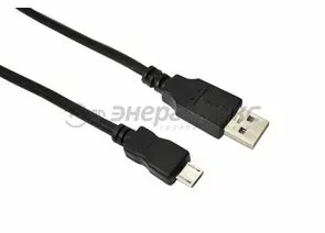 583578 - Кабель USB(A)шт. - microUSBшт. 1.8 м REXANT, черный, арт. 18-1164-2 (1)