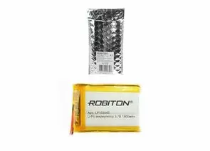 584241 - Аккумулятор Robiton Li-Po LP103450 1800mAh 3.7V, 14065 (1)