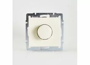 645611 - Lezard RAIN мех. диммер СУ 500W крем, фильтр, предохранитель (корпус PC) 703-0388-117 (1)