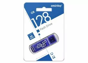 792229 - Флэш-диск (флэшка) USB UFD 3.0 Smartbuy 128GB Glossy Dark Blue (SB128GBGS-DB) (1)