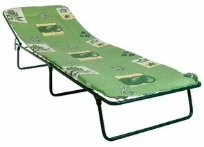 829940 - Раскладушка с матрасом Стефания с86а/123 (=833826)мат поролон=1см до120кг 192*65*25см вес=5,4кг Olsa (1)