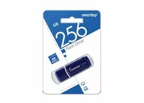 792237 - Флэш-диск (флэшка) USB UFD 3.0 Smartbuy 256 GB Crown Blue (SB256GBCRW-B) (1)