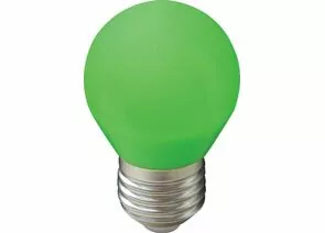 829859 - Ecola шар G45 E27 2W Зеленый матов. 70x45 K7CG20ELB (10!) (1)