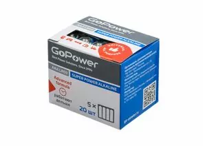 837722 - Элемент питания GoPower LR03 BOX20 S4 Alkaline 1.5V (1)