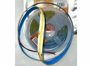 838205 - Ecola лента св/д 24V 14W/m COB 330led/m IP20 4200K 4K 1400lm/m 5м интерная P2CV14ESB (1)