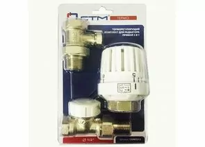 763564 - СТМ ТЕРМО Термостатический комплект для радиатора прямой в блистере 1/2 CARKTS12 (1)
