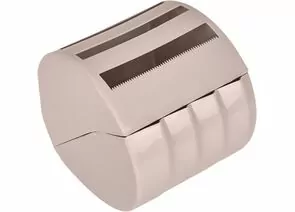 838448 - Держатель д/туалетной бумаги Regular (15,5х12,2х13,5см), беж.топаз (аналог 415232) Keeplex (1)