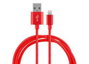 838840 - Кабель Energy ET-26 USB(A)шт. - 8 pin шт. (lightning, iphone), 1м, красный (1)