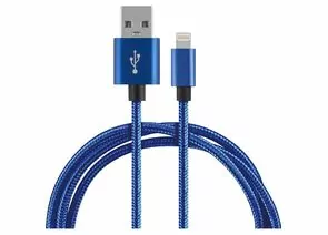 838843 - Кабель Energy ET-27 USB(A)шт. - 8 pin шт. (lightning, iphone), 1м, синий (1)