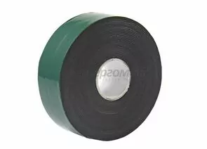 608769 - Двусторонний скотч, зеленого цвета на черной основе, 30мм, 5метров REXANT, 09-6130 (1)