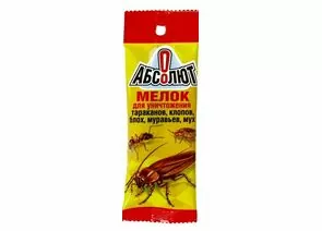 833508 - От тараканов МЕЛОК 25гр. Абсолют супер (от клопов, мух, муравьев) пакет, арт.АМС Гарант (1)