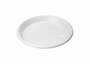 838348 - Одноразовая посуда Тарелка d=205мм 12шт/уп (цена за уп.) белая ПС, 183040 Мистерия (1)