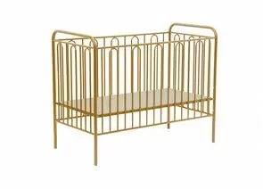 835160 - Кровать детская Polini kids Vintage 110 металлическая, бронзовый (мест 1) (1)
