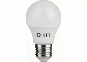 841020 - GENERAL/HiTT лампа св/д ЛОН A60 E27 12W(1050lm) 3000K 2K матовая 55х95  пластик/алюмин. 1010001 (1)