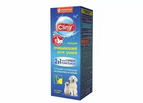 842894 - Лосьон очищающий для ушей для кошек и собак 50мл Cliny К106 52727 (1)