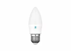 826124 - Ambrella Present лампа св/д свеча C37-PR 6W E27 3000K 2К 31x100 пластик белый (1)