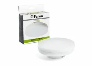 846546 - Feron GX70 15W 1280Lm 4000K 4K 40х110 матовая LB-472 48304 (1)