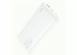 846744 - Внешний аккумулятор Hoco J87A, 20000mAh, 3A, micro USB, 2хType-C, 2хType-А, USB (5 В / 3) А белый (1)