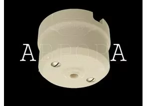 846889 - МЕЗОНИНЪ Аврора коробка потолочная для светильников фарфор D65x45.5, слоновая кость GE70812-02 (1)