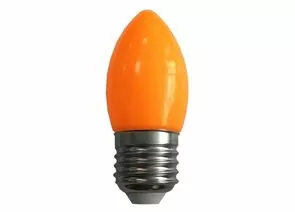 829856 - Ecola свеча E27 2W Оранжевый матов. 82x37 C7TY20ELY (10!) (1)