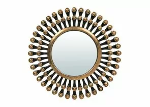848666 - Зеркало декоративное Дижон D25см бронза QWERTY (1)
