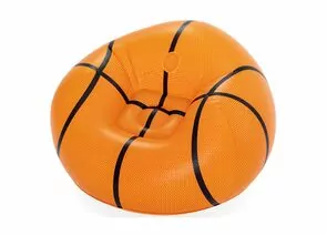 853759 - Кресло надувное Баскетбольный мяч 114*112*66 см Bestway 130464 (1)