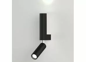 855339 - Eurosvet св-к настенный LED 300lm 35х35х255 металл черный Pitch 40020/1 LED a061304 (1)