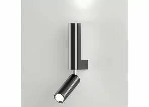 855341 - Eurosvet св-к настенный LED 300lm 35х35х255 металл черный жемчуг Pitch 40020/1 LED a061309 (1)